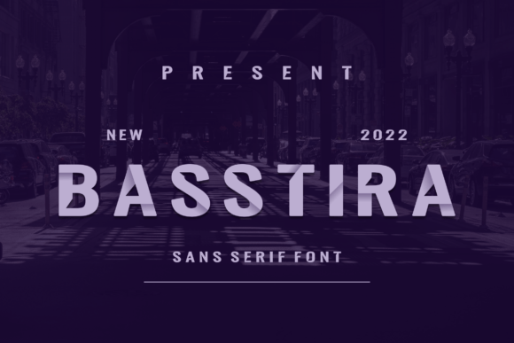 Basstira: A Modern All-Caps Display Font for Scroll-Stopping Brand Content