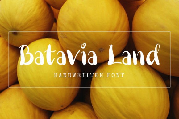 Batavia Land Display Font for Authentic Branding