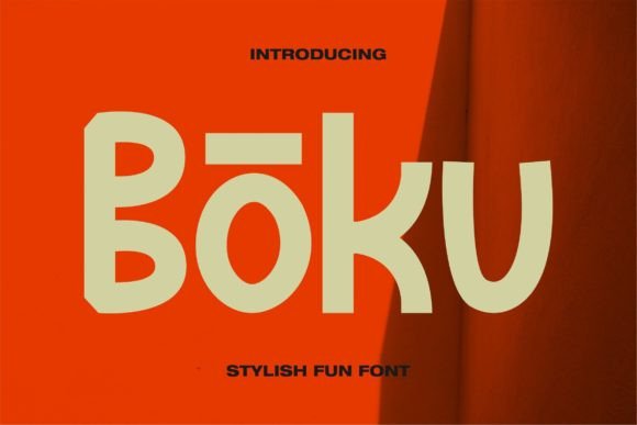 Boku Font: A Stylish Modern Display Typeface for Creative Projects