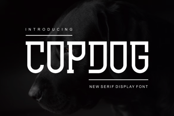 Copdog: A Modern Display Font for Editorial Calm