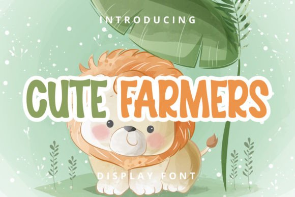 Cute Farmers Font for Playful, Authentic Branding
