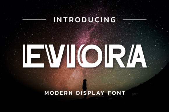 Eviora Display Font for Bold, Expressive Branding