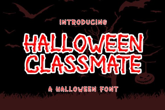 Halloween Classmate Font for Bold, Memorable Branding