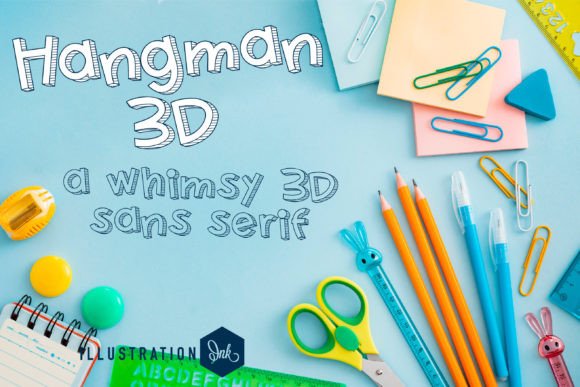 Hangman 3d: A Quirky Display Font That Makes Campaigns Instantly Memorable
