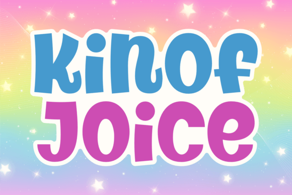 Kinof Joice Display Font for Bold Digital Branding