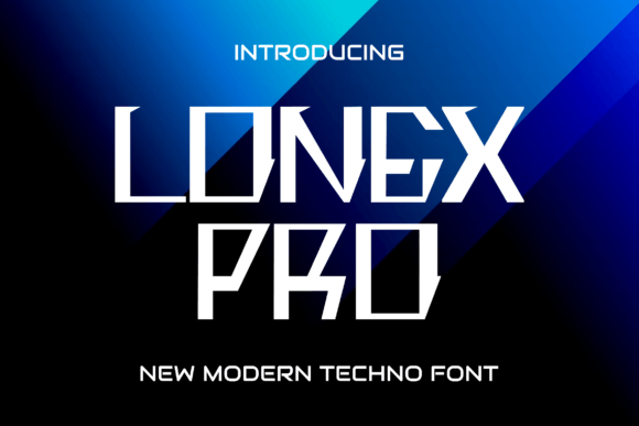 Lonex Pro: A Cool Modern Display Font for Small Business Branding