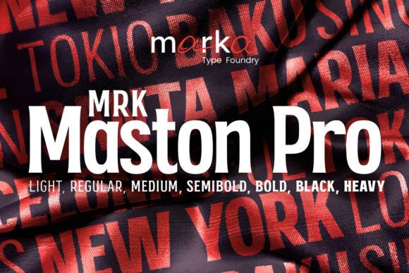 Maston Pro: A Vintage Display Font for Thoughtful Editorial Design