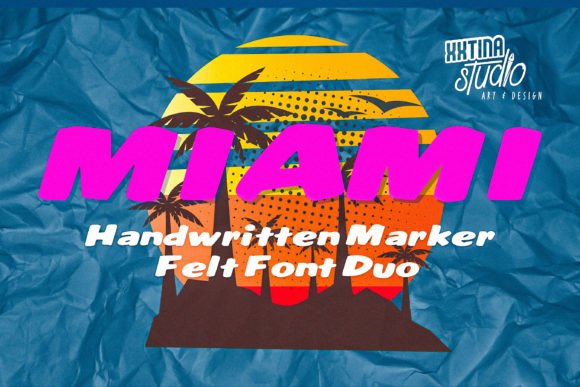 Miami Display Font for Bold Campaign Visuals