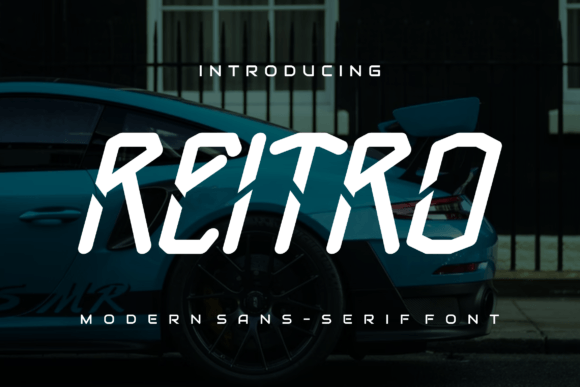 Reitro: A Classy Display Font for Elegant Branding