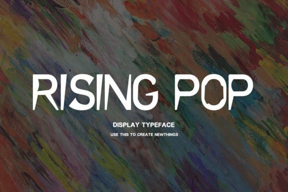 Rising Pop Font for Playful, Polished Brand Visuals