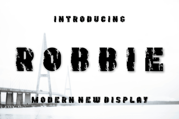 Robbie: A Bold Display Font for Campaign-Ready Typography