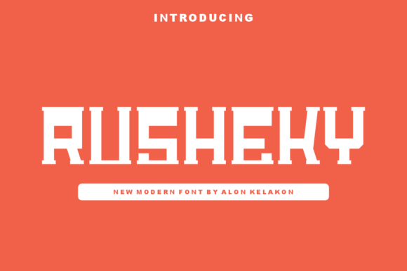 Rusheky Display Font for Bold Brand Visuals