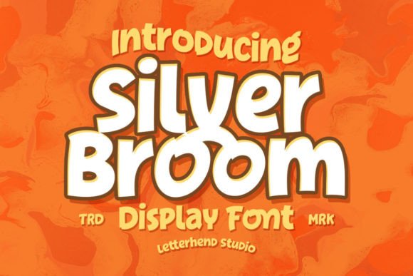 Silver Broom Display Font for Playful Handmade Brands