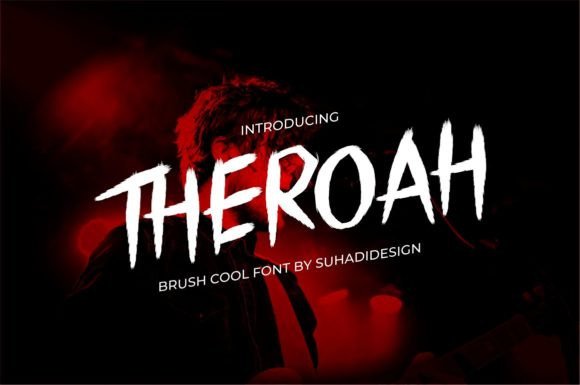Theroah: A Bold Display Font for Memorable Branding