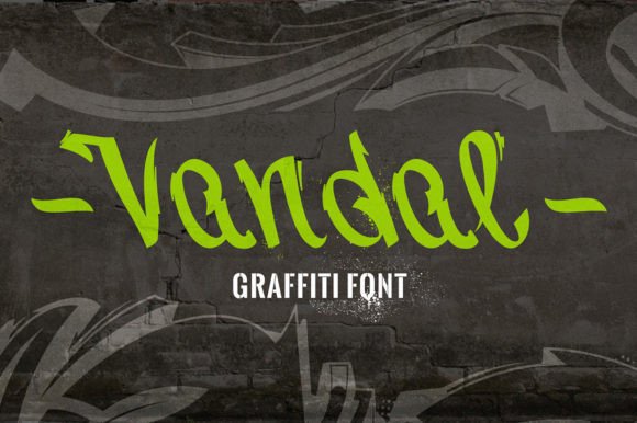 Vandal: A Graffiti-Style Display Font for Modern Editorial Projects
