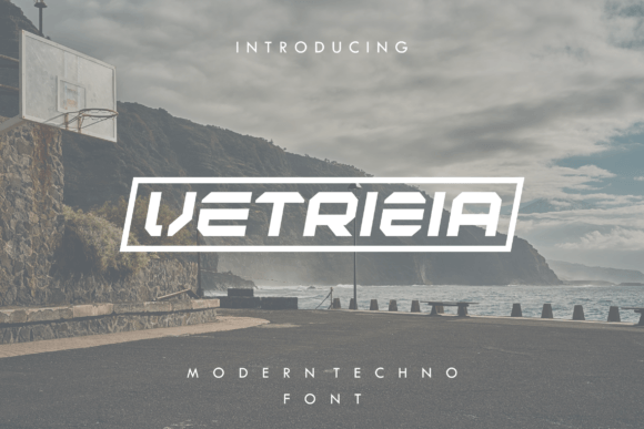 Vetrizia: A Cool and Modern Display Font for Brand Design